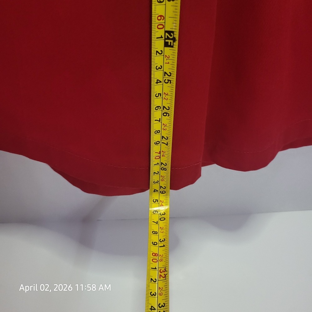 Vintage Dickies Shorts Mens 44 x 13" Inseam Red Long Baggy Chinos Skater Y2K 90s - Picture 7 of 12